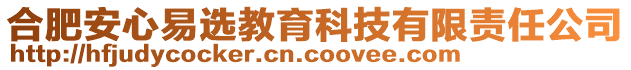 合肥安心易選教育科技有限責任公司