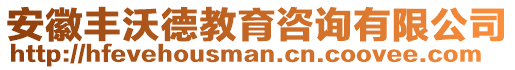 安徽豐沃德教育咨詢有限公司