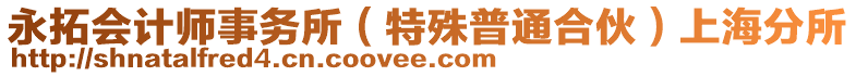 永拓會計師事務(wù)所（特殊普通合伙）上海分所