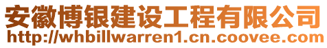 安徽博銀建設(shè)工程有限公司