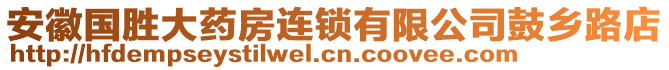 安徽國(guó)勝大藥房連鎖有限公司鼓鄉(xiāng)路店