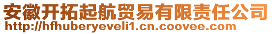 安徽開(kāi)拓起航貿(mào)易有限責(zé)任公司