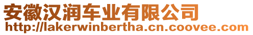 安徽漢潤車業(yè)有限公司