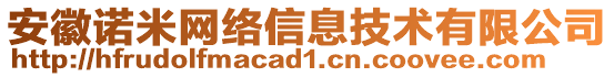 安徽諾米網(wǎng)絡(luò)信息技術(shù)有限公司