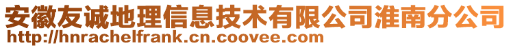 安徽友誠地理信息技術有限公司淮南分公司