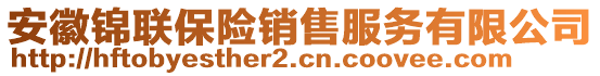 安徽錦聯(lián)保險銷售服務有限公司