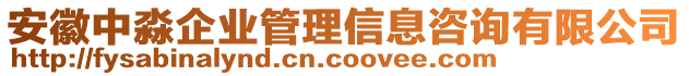 安徽中淼企業(yè)管理信息咨詢有限公司