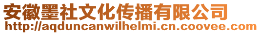 安徽墨社文化傳播有限公司