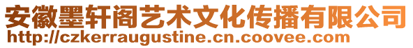 安徽墨軒閣藝術文化傳播有限公司