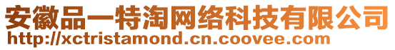 安徽品一特淘網(wǎng)絡(luò)科技有限公司