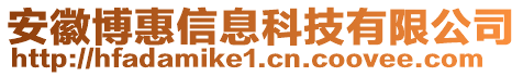 安徽博惠信息科技有限公司