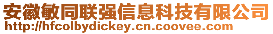 安徽敏同聯(lián)強信息科技有限公司