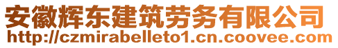 安徽輝東建筑勞務有限公司