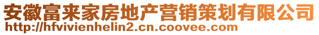 安徽富來家房地產(chǎn)營銷策劃有限公司