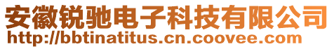 安徽銳馳電子科技有限公司