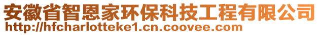 安徽省智恩家環(huán)?？萍脊こ逃邢薰? style=