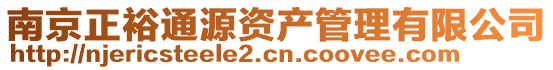 南京正裕通源資產管理有限公司