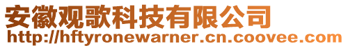 安徽觀歌科技有限公司