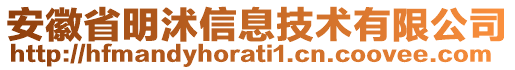安徽省明沭信息技術(shù)有限公司