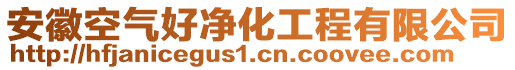 安徽空氣好凈化工程有限公司