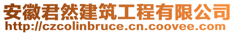 安徽君然建筑工程有限公司