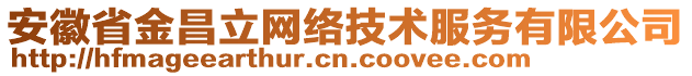 安徽省金昌立網(wǎng)絡(luò)技術(shù)服務(wù)有限公司