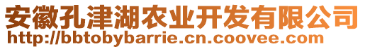 安徽孔津湖農業開發有限公司
