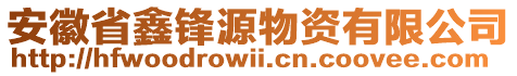 安徽省鑫鋒源物資有限公司