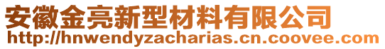 安徽金亮新型材料有限公司