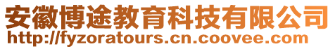 安徽博途教育科技有限公司