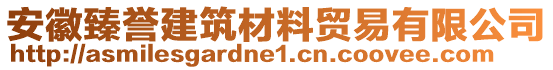 安徽臻譽(yù)建筑材料貿(mào)易有限公司