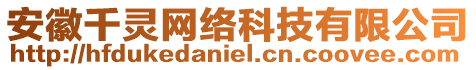 安徽千靈網絡科技有限公司