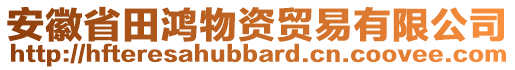 安徽省田鴻物資貿(mào)易有限公司