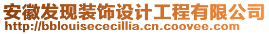 安徽發現裝飾設計工程有限公司