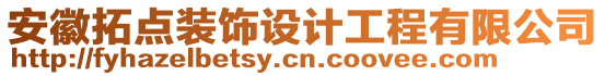 安徽拓點裝飾設(shè)計工程有限公司