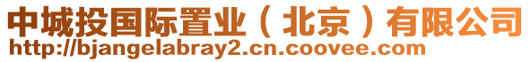 中城投國(guó)際置業(yè)（北京）有限公司