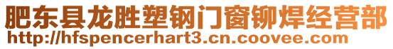 肥東縣龍勝塑鋼門窗鉚焊經(jīng)營部