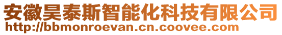 安徽昊泰斯智能化科技有限公司