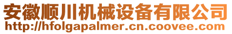 安徽順川機械設備有限公司