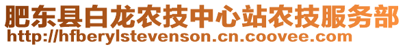 肥東縣白龍農技中心站農技服務部