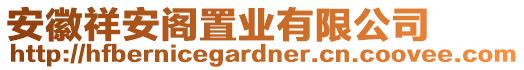 安徽祥安閣置業(yè)有限公司