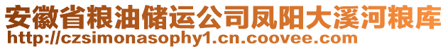 安徽省糧油儲運(yùn)公司鳳陽大溪河糧庫