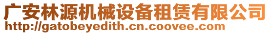 廣安林源機械設備租賃有限公司