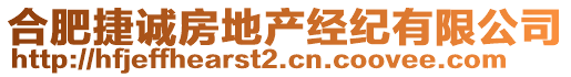 合肥捷誠房地產(chǎn)經(jīng)紀(jì)有限公司