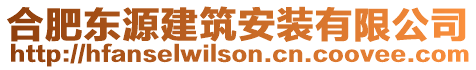 合肥東源建筑安裝有限公司