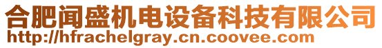 合肥聞盛機(jī)電設(shè)備科技有限公司