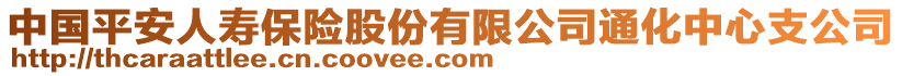 中國平安人壽保險股份有限公司通化中心支公司