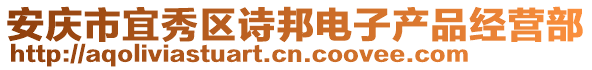 安慶市宜秀區詩邦電子產品經營部