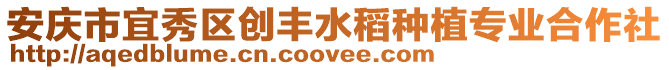 安慶市宜秀區創豐水稻種植專業合作社