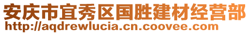 安慶市宜秀區(qū)國(guó)勝建材經(jīng)營(yíng)部